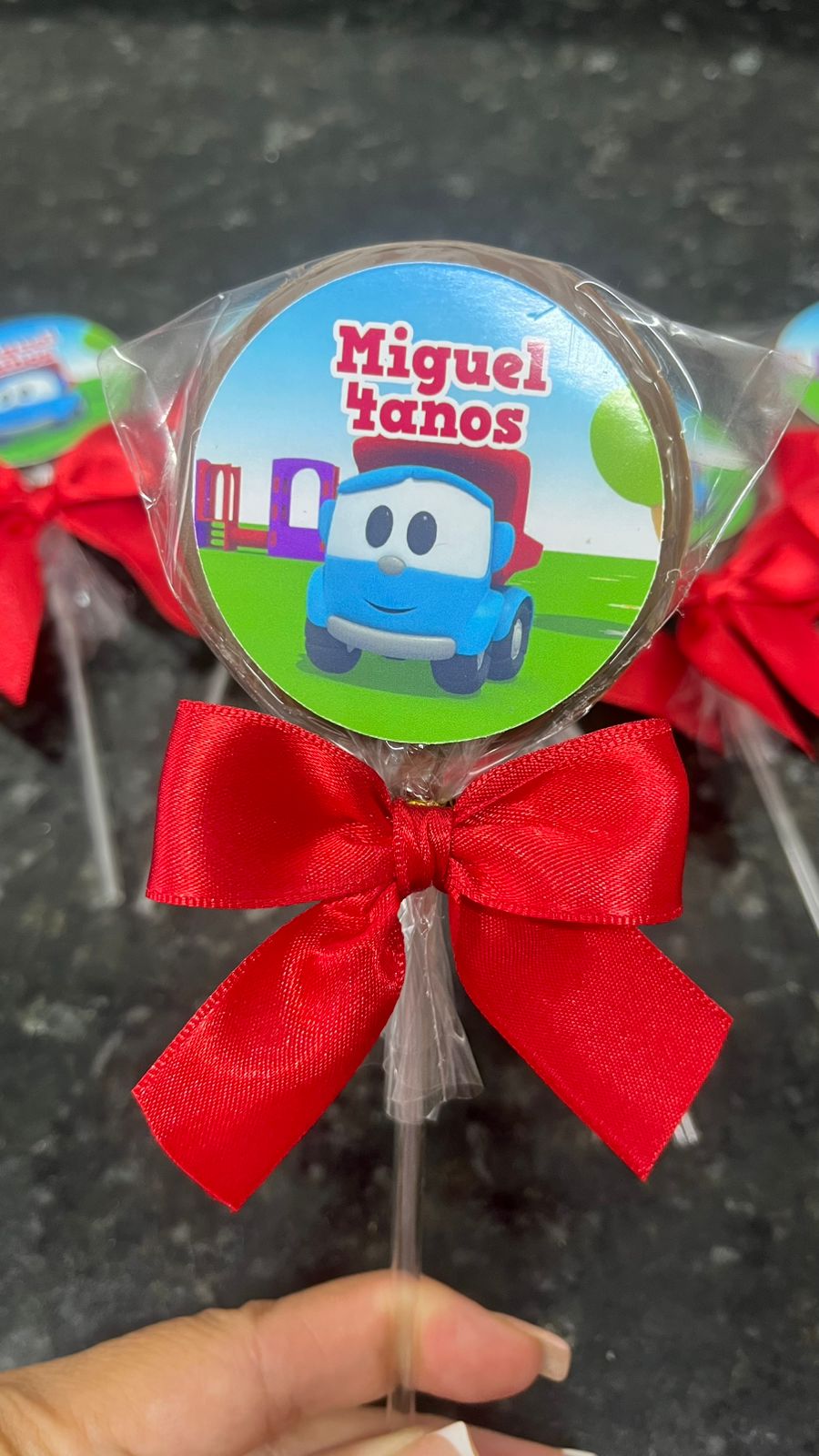 Pirulito de Chocolate